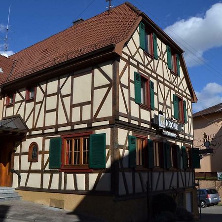 Pension Krone Sternenfels エクステリア 写真