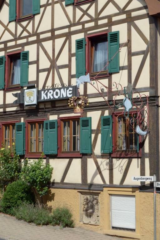 Pension Krone Sternenfels エクステリア 写真